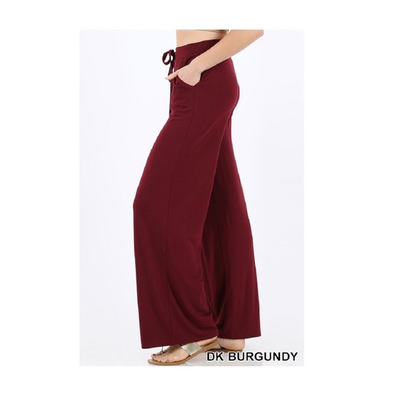 Wide Leg Lounge Pants Casual Pants Loungewear - Picture 4 of 5